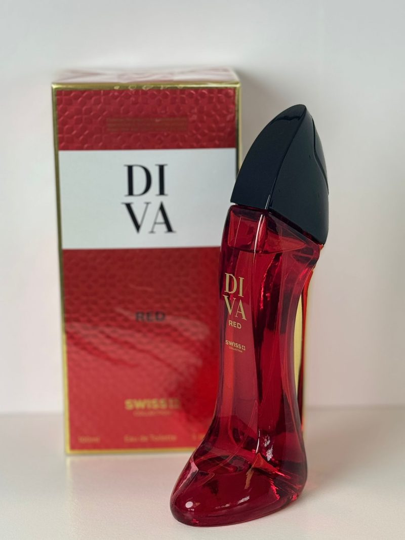 Diva red by swiss eau de toilette