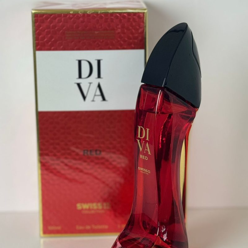 Diva red by swiss eau de toilette