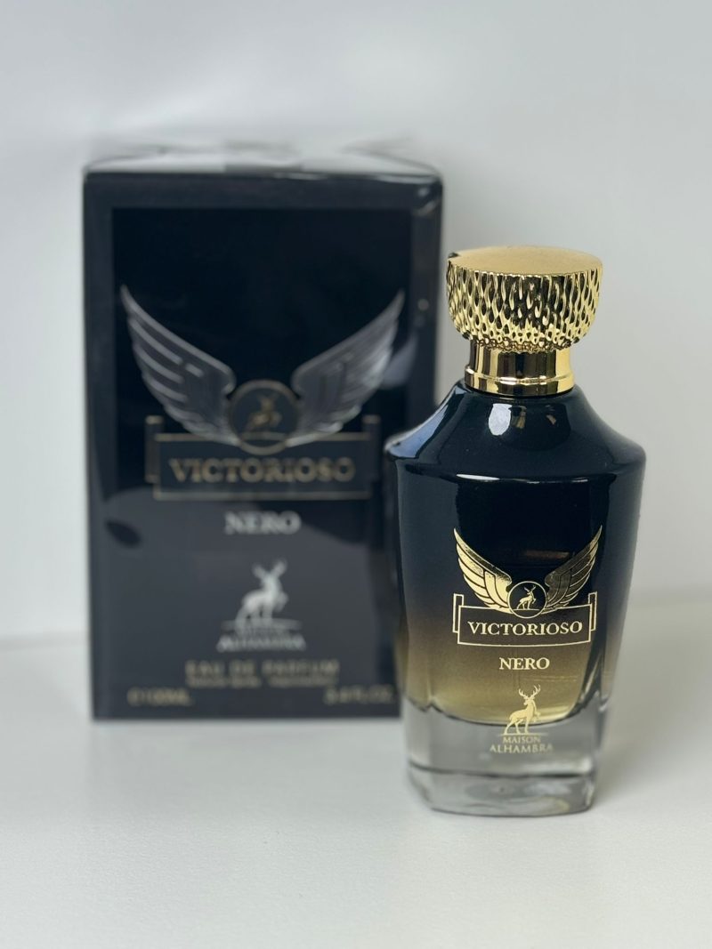 Victorioso nero by maison Alhambra eau de parfum
