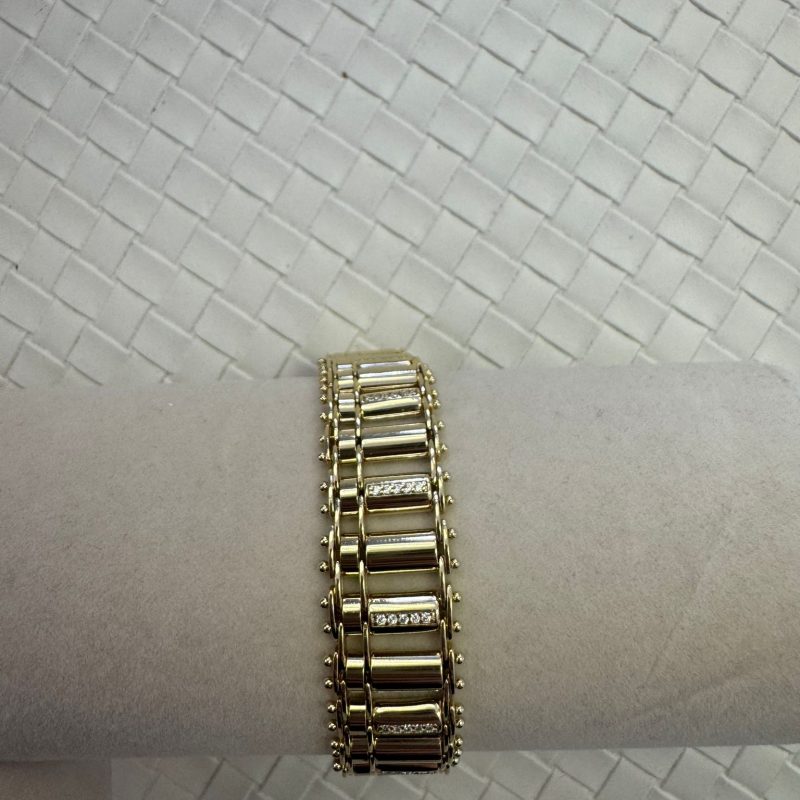 6 a7 cm woman stainless steel with 5 microns of 14k gold