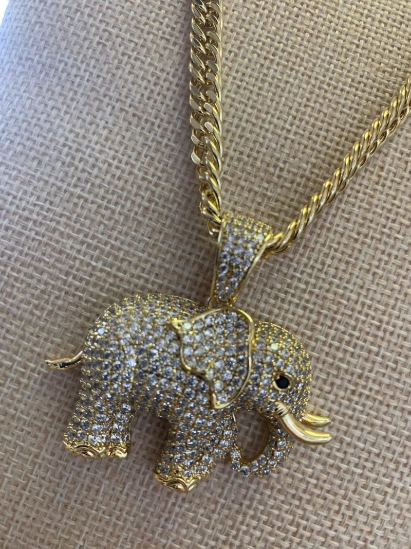 55cm, Stainless steel with 5 microns of 14k gold - Image 2