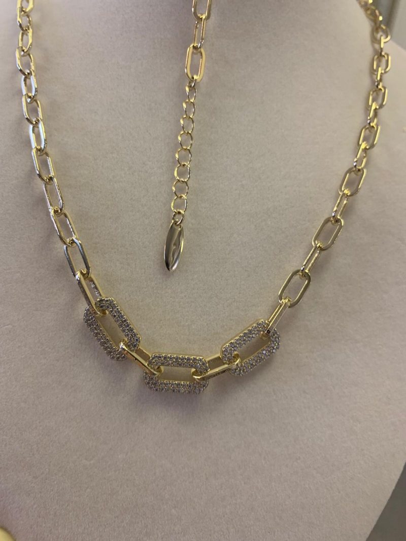 Stainless steel with 5 microns of 14k gold - Image 2