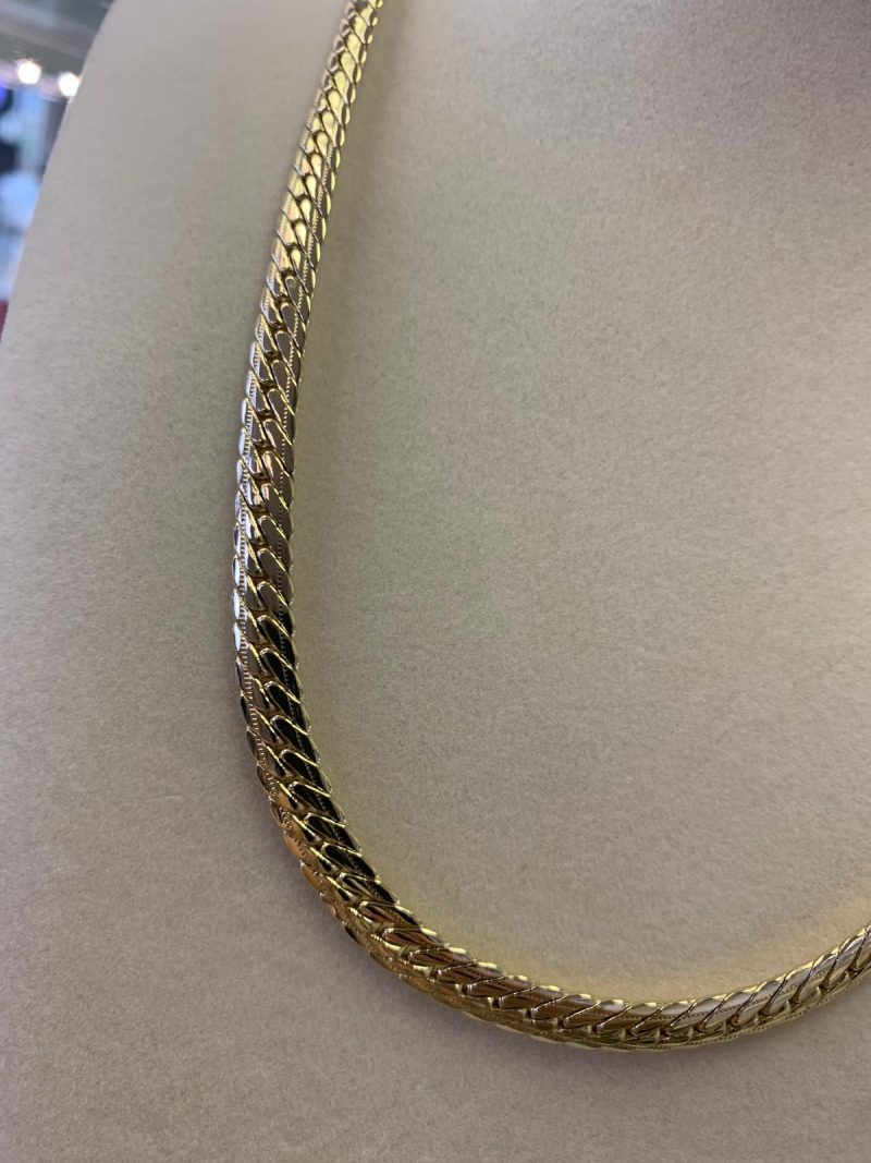 Stainless steel with 5 microns of 14k gold - Image 2